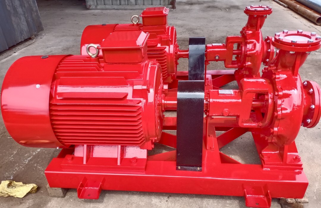 máy bơm nước chữa cháy chạy điện